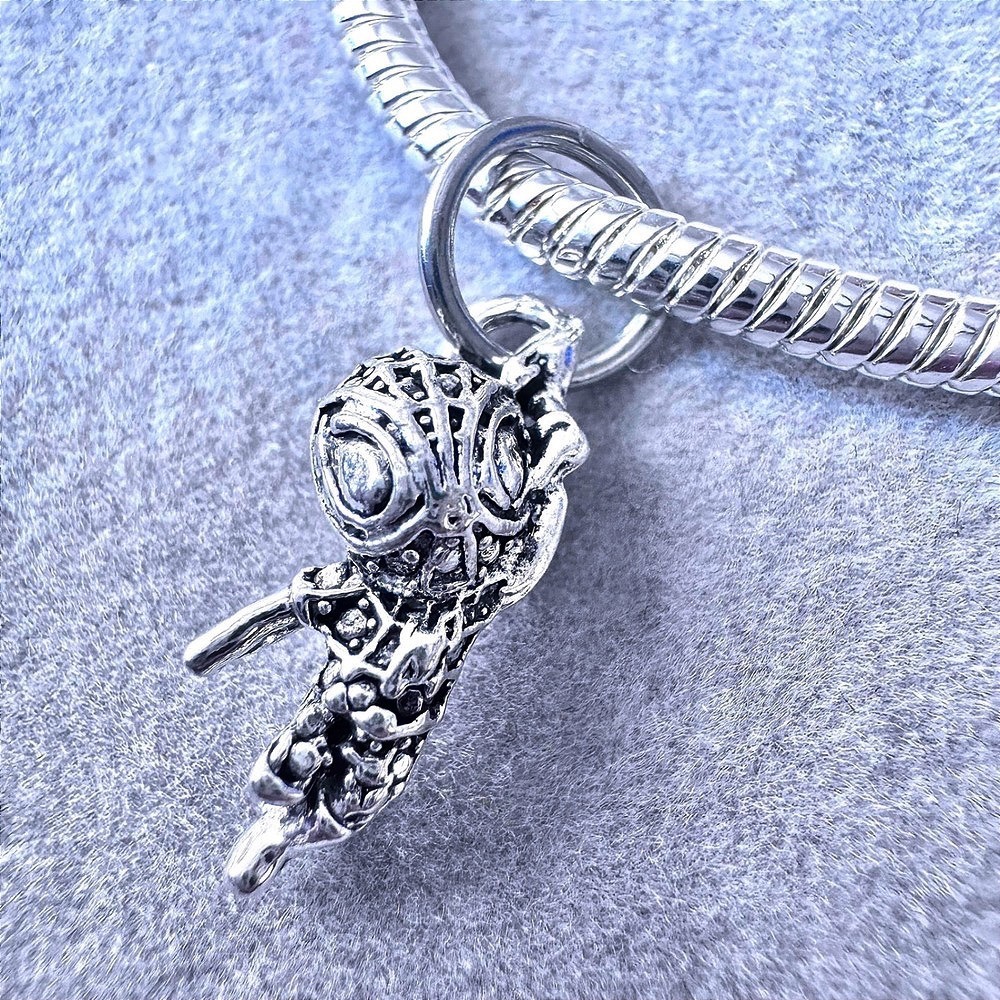 Spider-Man Marvel Dangle Charm European Silver fits PANDORA